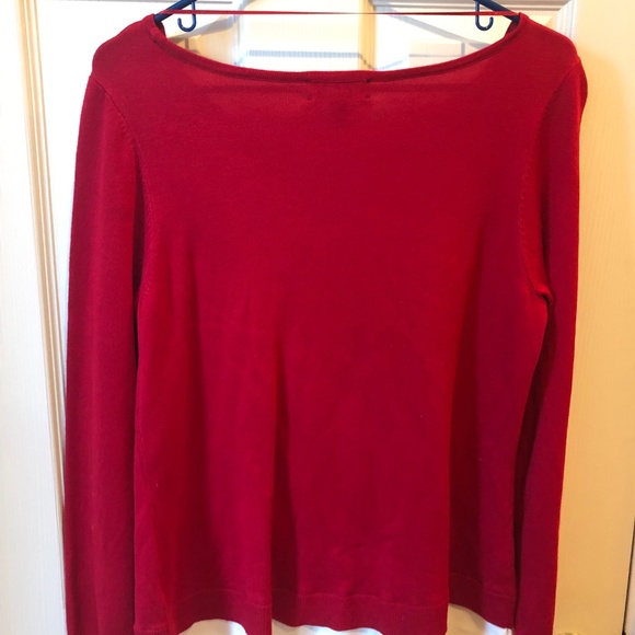 Red Festive Blouse - Picture 2 of 3